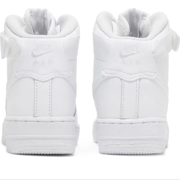 NIKE Air Force 1/High LE GS 'Triple White'/BRAND NEW IN ORIGINAL BOX - Picture 5 of 13